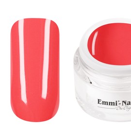 Emmi Nail Glossy-Gel Peachy, LED UV Nail Polish, High Coverage &amp; Glossy Finish, Medium Viscosity, Does Not Run &amp; No Top Coat Required, 5 ml