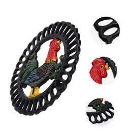 GRIRIW 1pc Insulation Pads Heat Proof Mat Pot Trivets for Hot Dishes Heat Pads Kitchen Dining Room Table Decor Decorative Hollow Cup Cookware Mat Iron