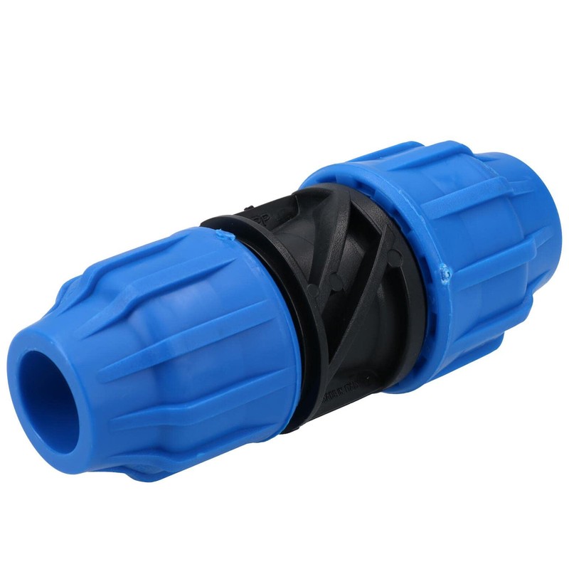 25mm x 20mm MDPE Reducing Coupler Pipe Union Cold Water