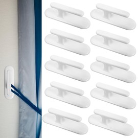 Wozoohyi Blind Cord Holder 10 PCS Blind Cord Winder,Blinds Cord Holder for Window Blind Cord, for Safe and Easy Cord Tidy on Window Blinds at Home or Office Easy Installation (A-White 10Pcs)