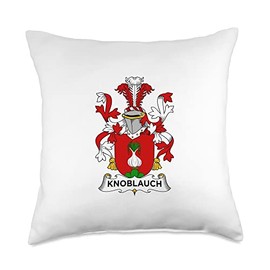 Knoblauch Coat of Arms - Family Crest Throw Pillow