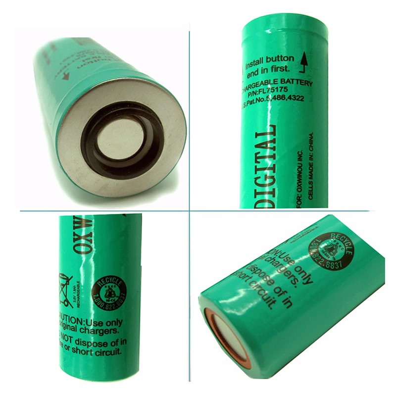 OXWINOU 3.6v Compatible with streamlight 75175 Battery streamlight Batteries 75375