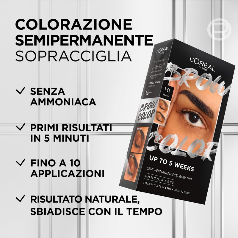 L'Oréal Paris Brow Colour Set of 2 Semi-Permanent Eyebrows without
