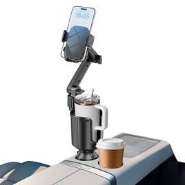 Cup Phone Mount for Car - 2026 Upgraded Long Arm Holder