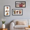 Fixwal 8x14 Collage Picture Frame with Three Openings for Displaying