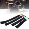 4Pcs Cymbal Silencer Hi Hat Mute Dampener Pad Percussion Instrument