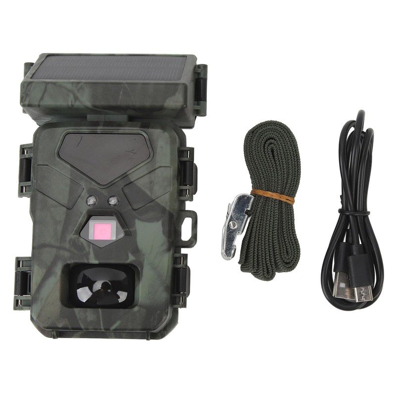 Tosuny Solar Wildlife Camera, 1080P 30fps 20MP Wildlife Camera, Wildlife