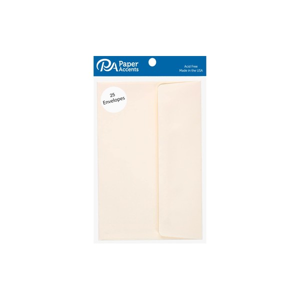 Envelope 5.25x7.25 25pc Cream