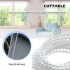 10 Meters (10.94 Yards) Bead Chain, Blinds Vertical Blind Bottom