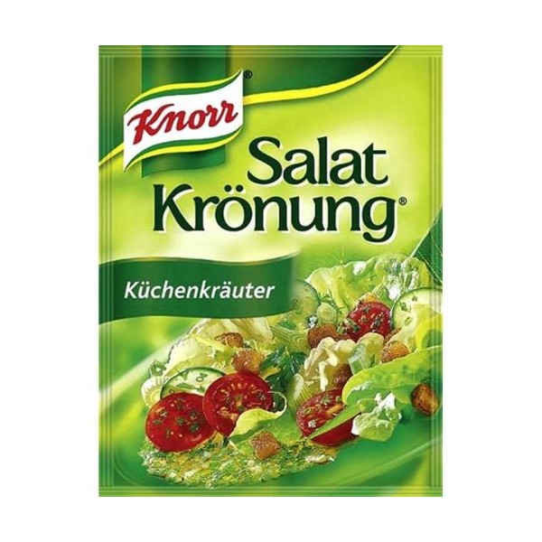 Knorr Kuchenkrauter Salad Dressing - Pack of 4 x 5 pcs ea.