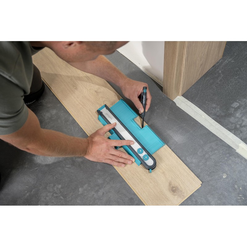 wolfcraft Contour Gauge PRO - Wide Needle Template - For