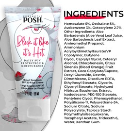 Perfectly posh block it like it's hot spf 30 face cream