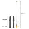 Eightwood Dual Band Small WiFi Antenna 2.4GHz 5GHz RP-SMA Male