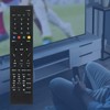 AULCMEET Smart TV Remote Control fit for TCL RC610JJR1 RC610JJR2