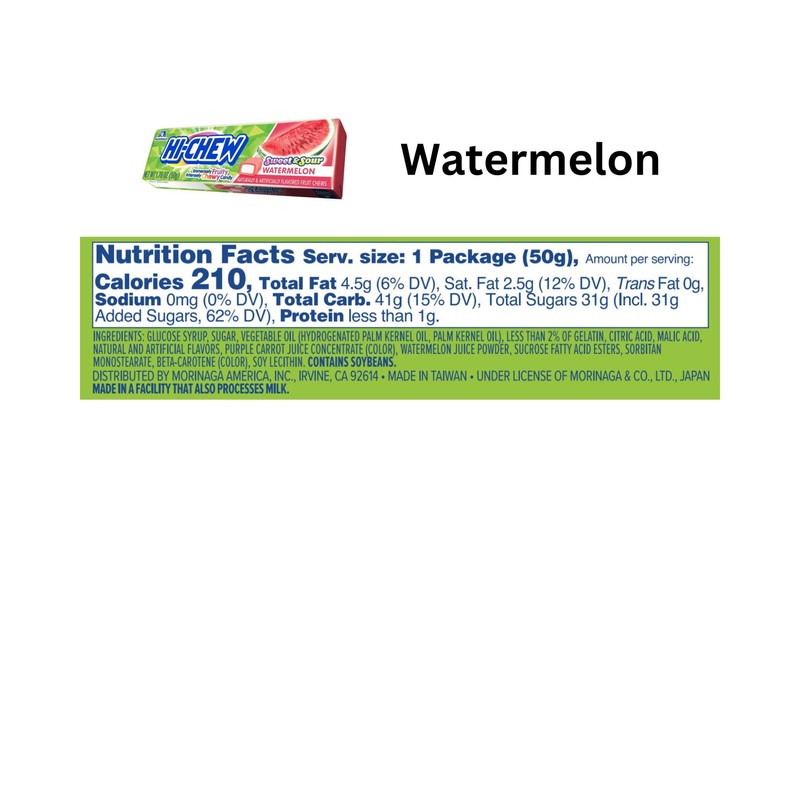 HI-CHEW Variety Sticks, 15-Pack, Soft & Chewy Candy, 1.76oz Each,