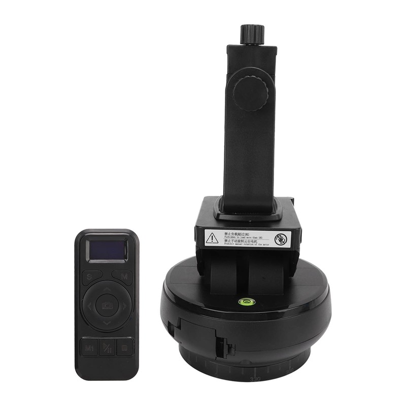 2.4G Motorized Panoramic Tripod Head Remote Control Pan Tilt Motorized