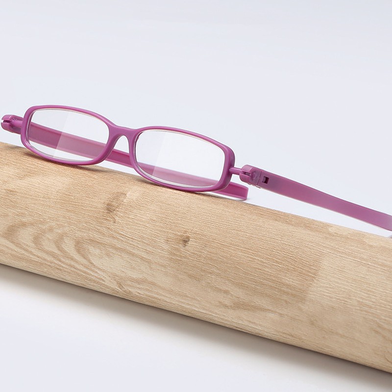 Reading Glasses 360 Degree Foldable Legs Lightweight Presbyopic Eyeglasses for