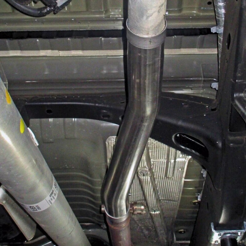 B2 Fabrication 2014-2025 Silverado 5.3L Muffler Delete, Aggressive Sound