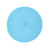 KKTECH Round Braided Placemats Set Of 4 For Dining Table,
