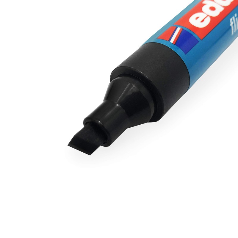 Edding 383 Flipchart Marker Chisel Tip 1-5mm Black Ref 383