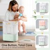 Bottle Sterilizer and Dryer, All-in-One Electric Steam Sterilizer Bottle Sanitizer