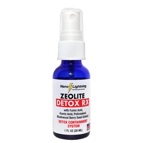 Nano Lightning Nutraceuticals Zeolite Detox Rx Zeolite Detox Nanotechnology Detox