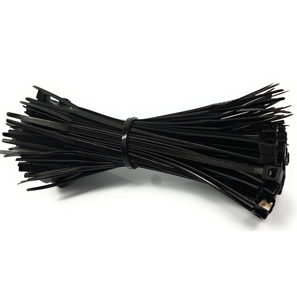 Reulin Reulin 100 Pcs Cable Ties 100 x 2.5mm Black