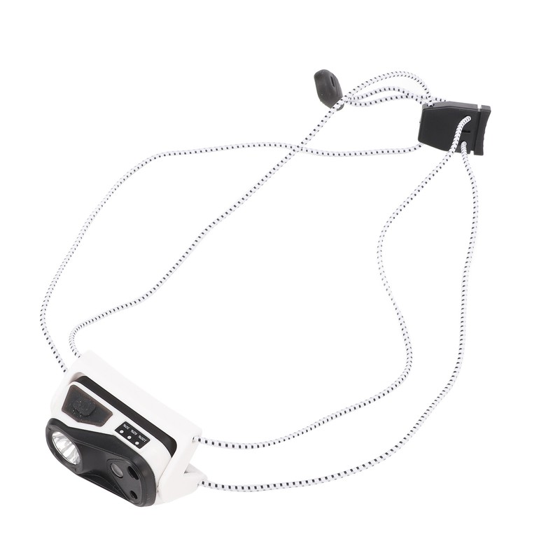 LED Headlamp IPX5 Waterproof Motion Sensor USB Charging Adjustable Mini