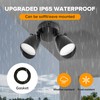 UME 2-Packs 2500 Lumen 32 Watt 28 LED Dual-Head Floodlight
