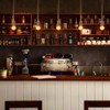 Rope Chandelier Pendant Light Ceiling Lamp E27 Base Lamp Cord