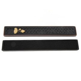 Lying Incense Box Aluminium Alloy Ornament Sandalwood Line Incense Box for Home Household