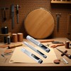 3Pcs Grommets Hole Punch, Steel Hollow Leather Punch Set, (1/4,