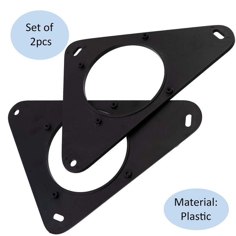 AERZETIX – C41284 – Set of 2 Adaptors/Brackets for Car