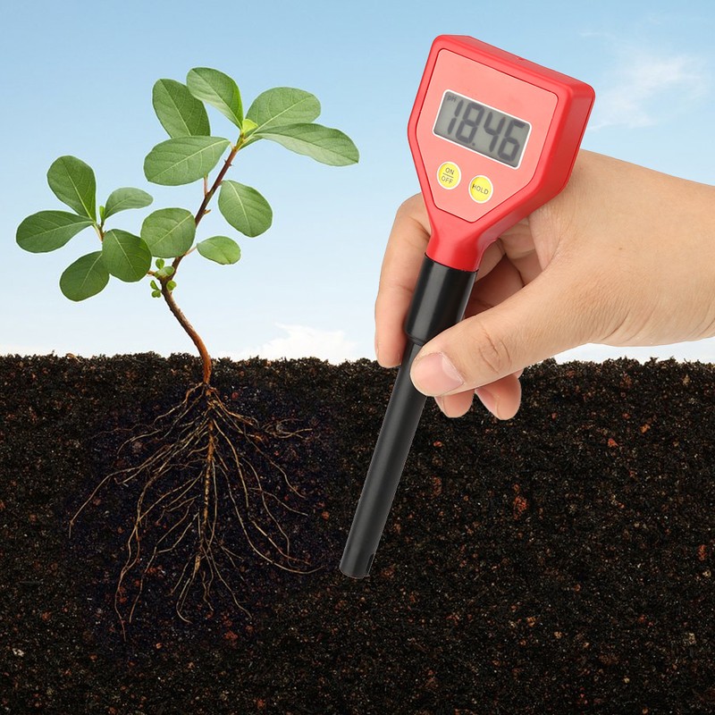 PH-98103 Digital Soil PH Meter Portable Water PH Tester for