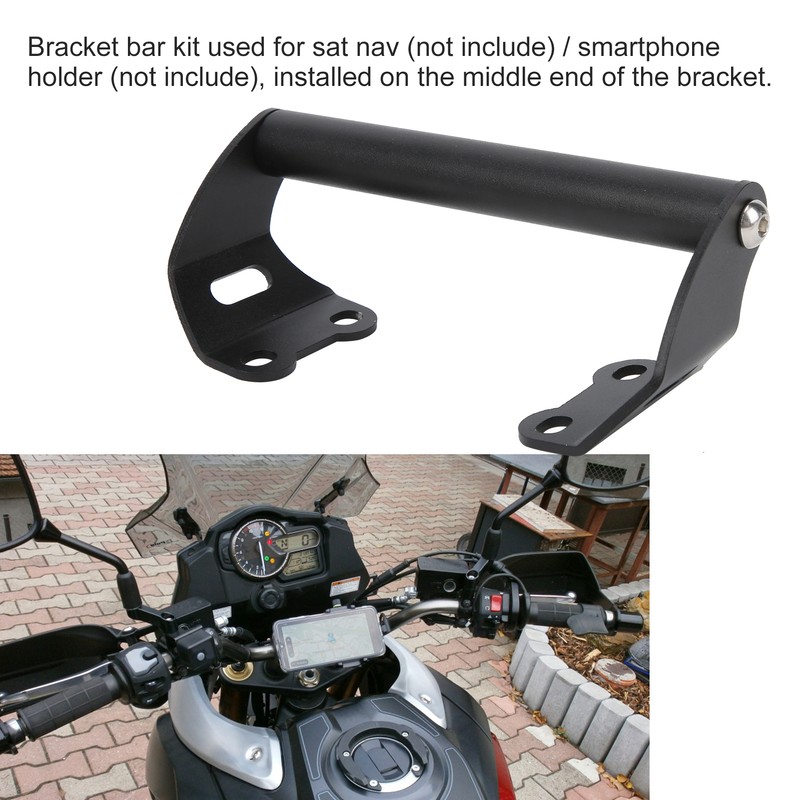 Motorcycle Navigation Bracket Bar Replacement for Suzuki VStrom DL1000 20172019