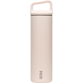 MiiR Wide Mouth Water Bottle - 20oz Insulated Water Bottle in Stainless Steel with Double Wall Vacuum Insulation, Leakproof Design, Keeps Drinks Hot or Cold