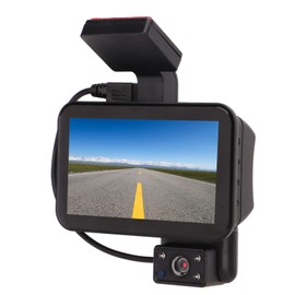 Dashboard Camera Recorder, High Definition Sensor 120 Degree Wide Angle Dual Cam 720P Emergency Recording Automatic Power On for Car