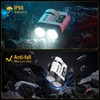 BORUIT U6 LED Small Powerful Flat EDC Flashlight with Clip,Super