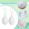 Easter Eggs for Painting and Hanging, Pack of 25 Easter