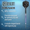 Shot! Celt Toranos Steel Tip Dart Set 90% Tungsten Barrels,