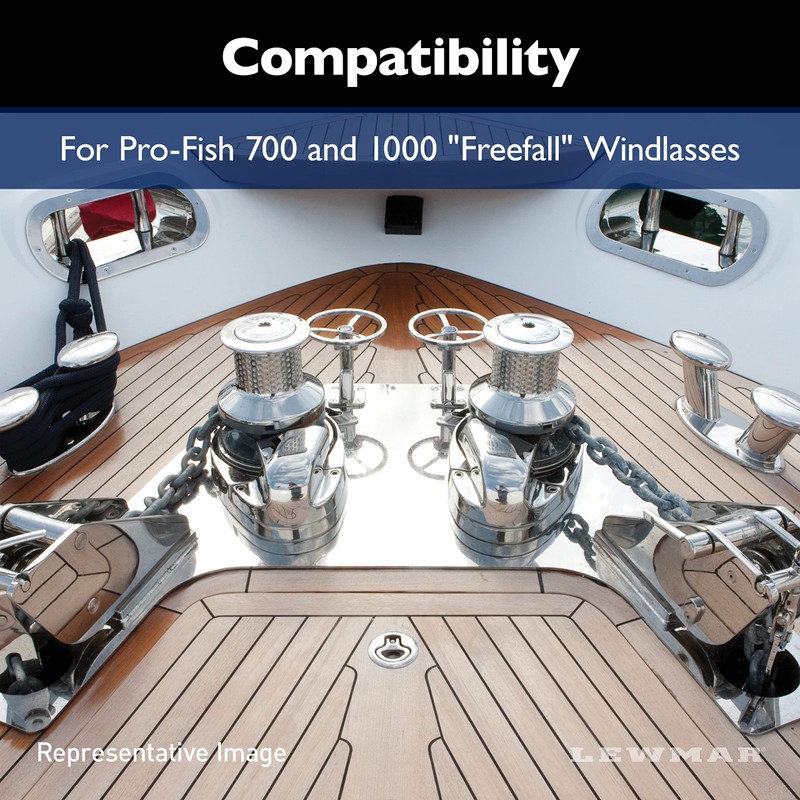 Lewmar Replacement Drive Cap Assembly Kit for Pro-Fish 700/1000 "Freefall