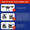 Unbranded HERNIA BELTS FOR MEN & WOMEN, ADJUSTABLE ABDOMINAL HERNIA