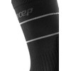 CEP reflective mid-cut socks, black, men V