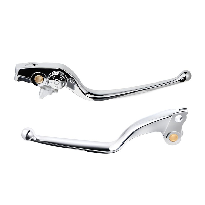 Rudyness Chrome Brake Clutch Levers Compatible for Indian Challenger Springfield
