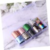 Healeved DIY Nail Art Supplies Rolls Nail Foil Stickers Women's