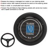 Nardi Replacement Horn Button Carbon Horn Horn Button Steering Wheel