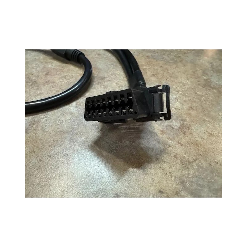 Spireon Concealable OBD2 Splitter Y Cable OBDII 1 Male to