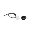MADCATZ Meerkatt 3/4 Inch Mini Round White 3 LED Side