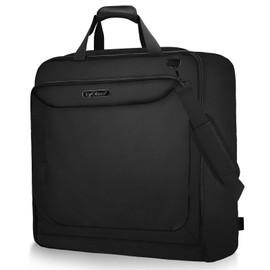 Garment Bags for Travel, Lychee Large Garment Duffle Bags for Hanging Clothes, Foldable Wrinkle Free Carry On Suit Bag for Men Women, Waterproof Travel Business Luggage Garment Bag with Shoulder Strap