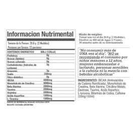 Pre Entrenamiento 250gr Protein World